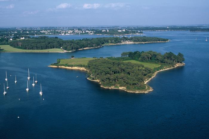 L'île des Sept îles à Baden