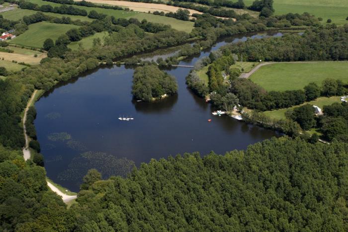 Etang de la Forêt à Brandivy