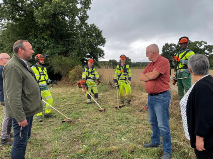 Les chantiers Nature et Patrimoine de l'agglomération